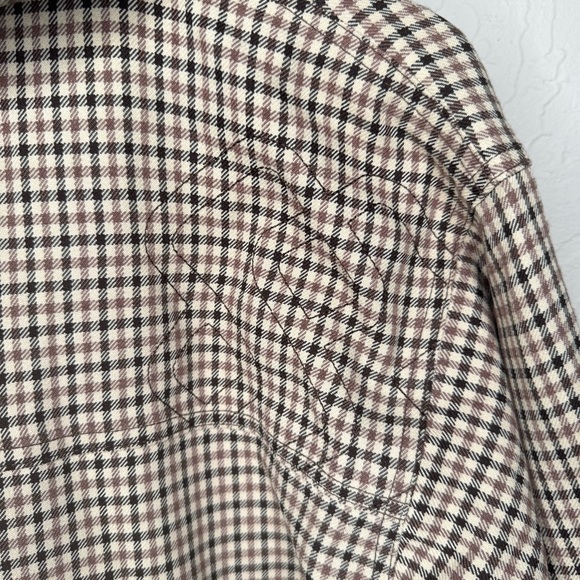 SPECIAL BLEND Men’s Checkered Snowboard Ski Jacket Waterproof Brown & Tan XS - Picture 8 of 15